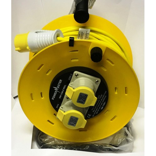 POWERMASTER 50MT CABLE REEL 1.5MM 110V-16A