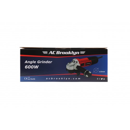 AC BROOKLYN 115MM ANGLE GRINDER 600W