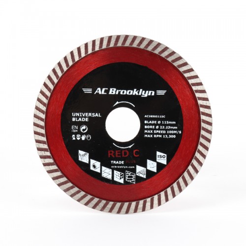 AC BROOKLYN 115MM DIAMOND BLADE RED C SERIES 22.23mm B