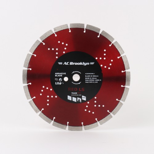 AC BROOKLYN 300MM DIAMOND BLADE RED LS SERIES 20mm B