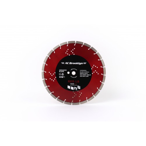 AC BROOKLYN 350MM DIAMOND BLADE RED LS SERIES 20mm B