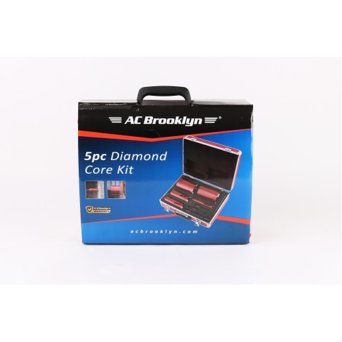 AC BROOKLYN 11PC DIAMOND CORE DRILL KIT (ALUM CASE)