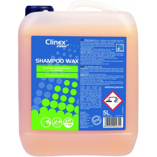 CLINEX- SHAMPOO & WAX 5LTR