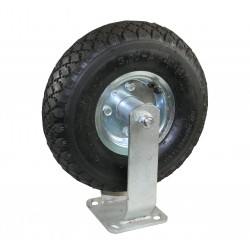 FIXED CASTOR + AIR TYRE 3.00-4 (MAX LOAD 130KG)