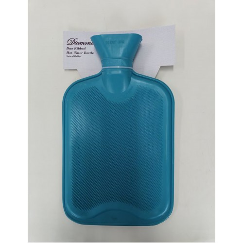 DIAMOND HOT WATER BOTTLE DUO NATURAL RUBBER