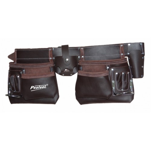 PROTOOL OIL TANNED DOUBLE TOOL POUCH