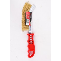 PROTOOL RED HANDLE WIRE BRUSH (DISPLAY 24)