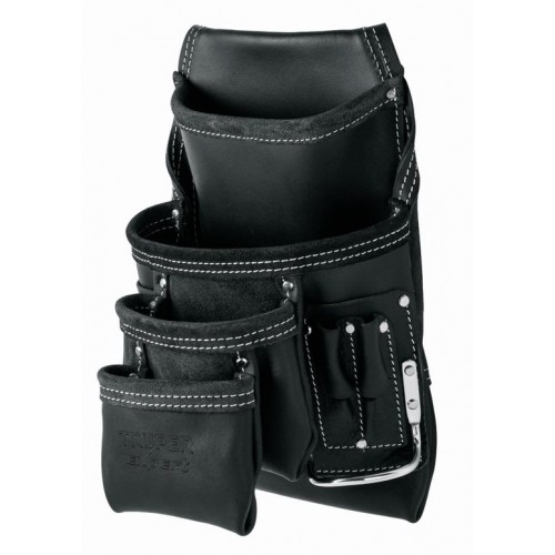 TRUPER EXPERT 12 POCKET LEATHER TOOL POUCH